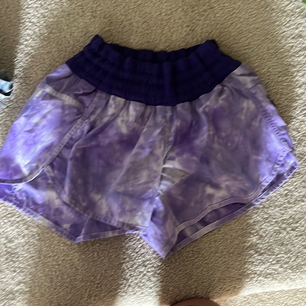 Lululemon rare purple shorts.